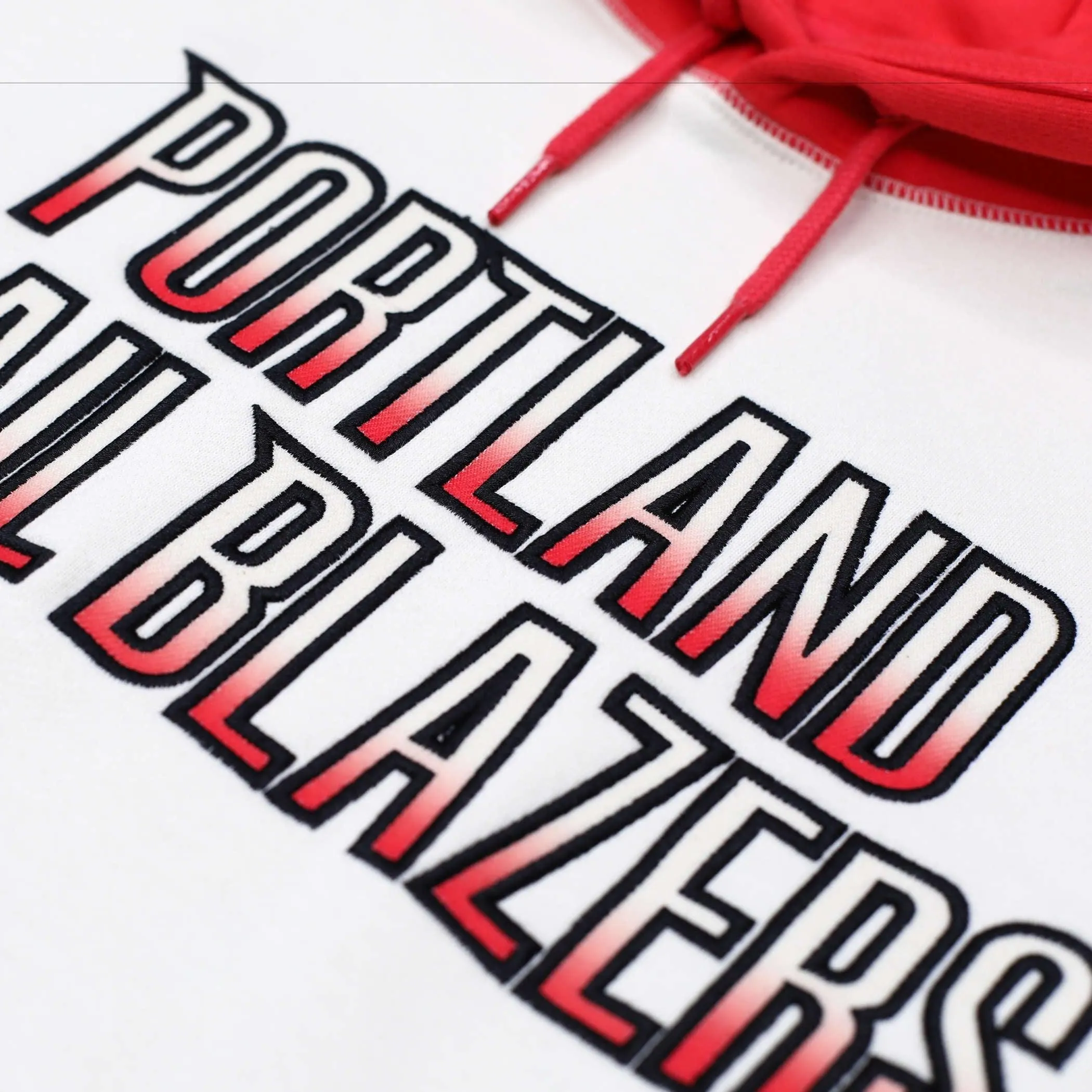 Portland Trail Blazers New Era Colorpack Gradient Wordmark Hoodie