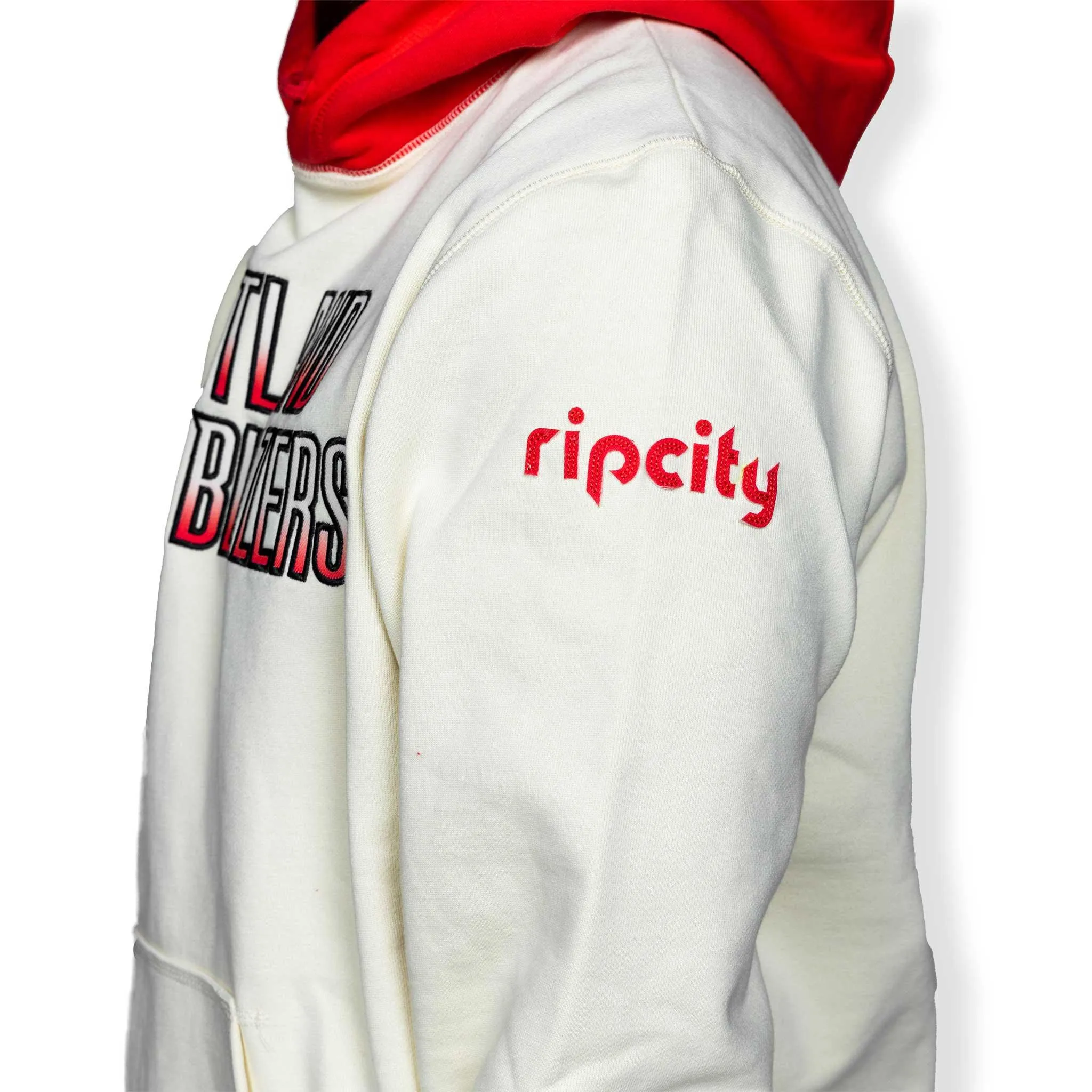 Portland Trail Blazers New Era Colorpack Gradient Wordmark Hoodie