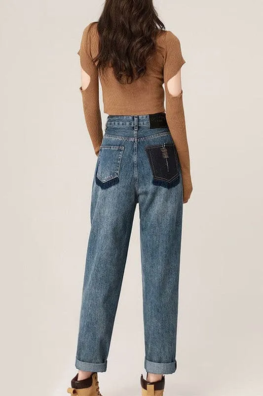 PZ761 High Waisted Harlan Jeans