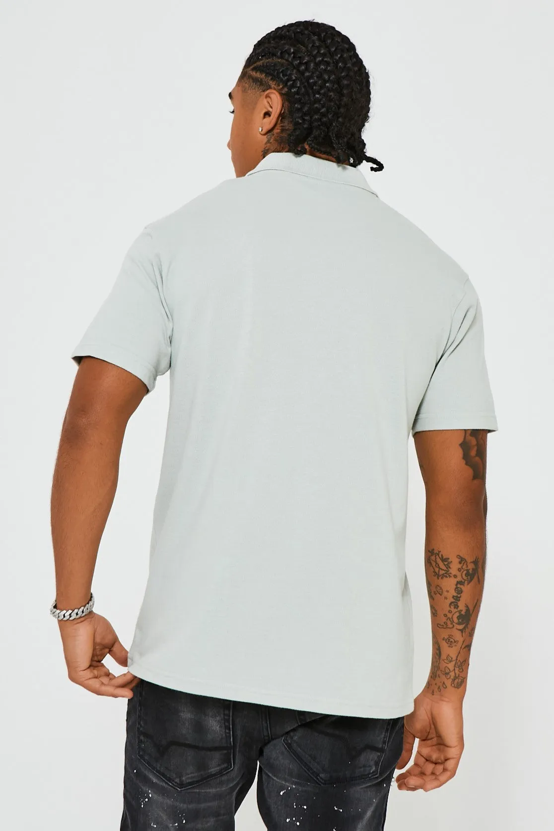 Rex Polo Shirt - Pale Green