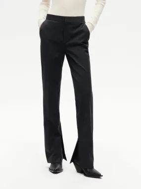 Side Slit Tailored Pants