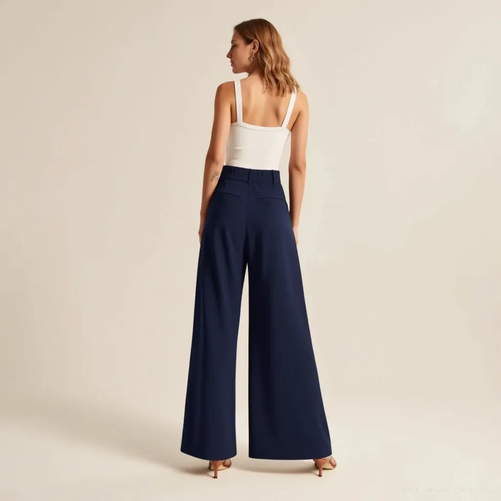 Signature Wide-Leg Trousers