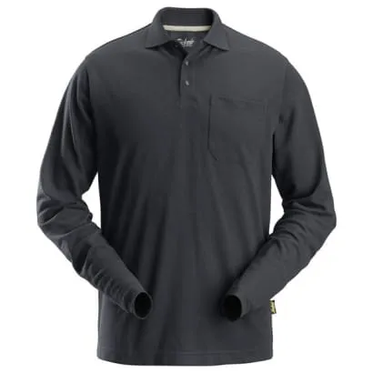 Snickers Workwear 2608 Long Sleeve Polo Shirt with Chest Pocket