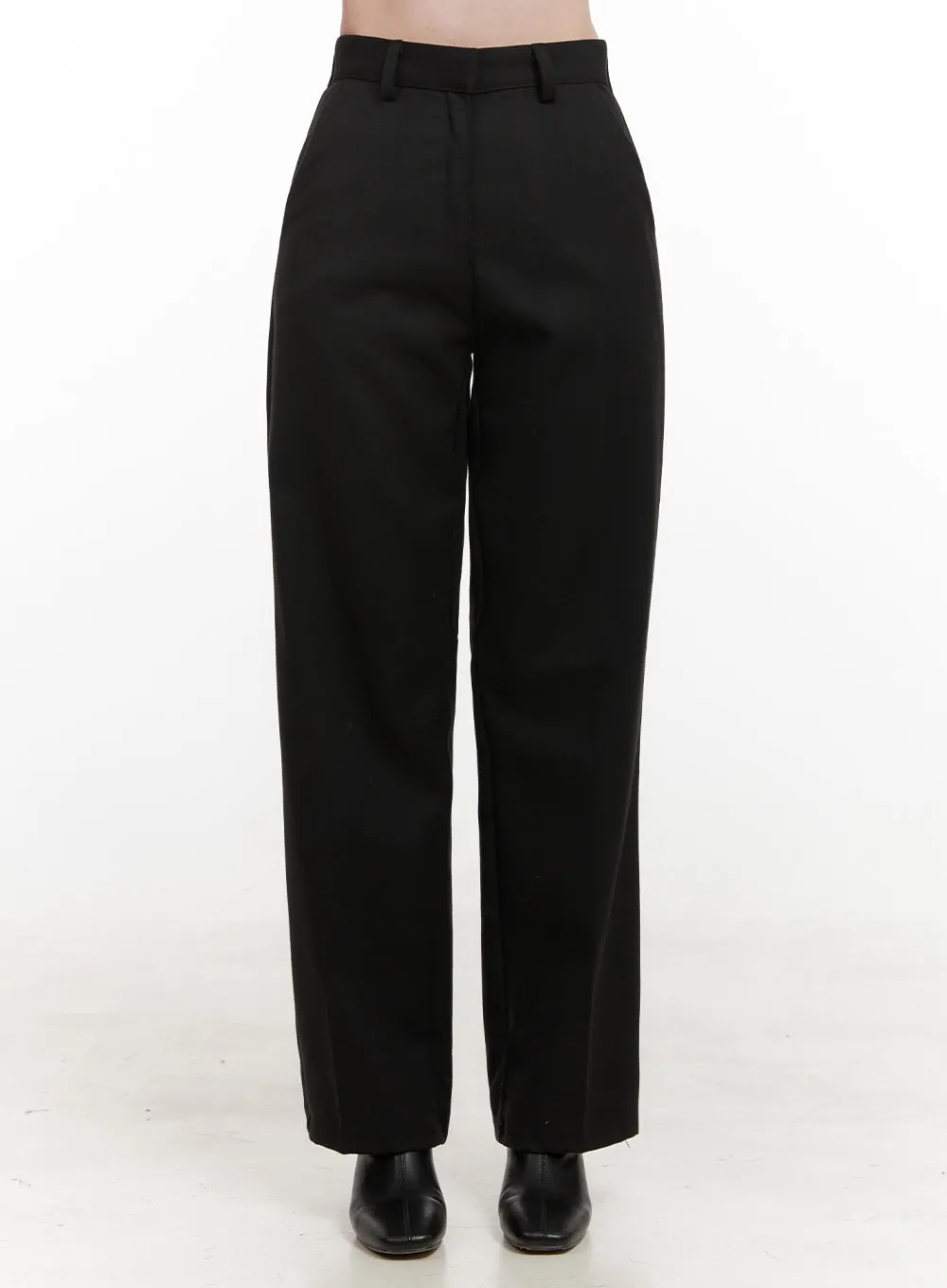 SpandexSleek Tailored Pants OD418