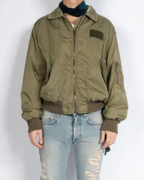 SS13 Washed Green Military Bomber Jacket