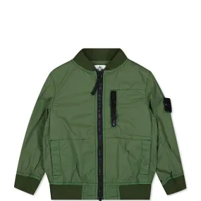 Stone Island Junior Nylon Bomber Jacket