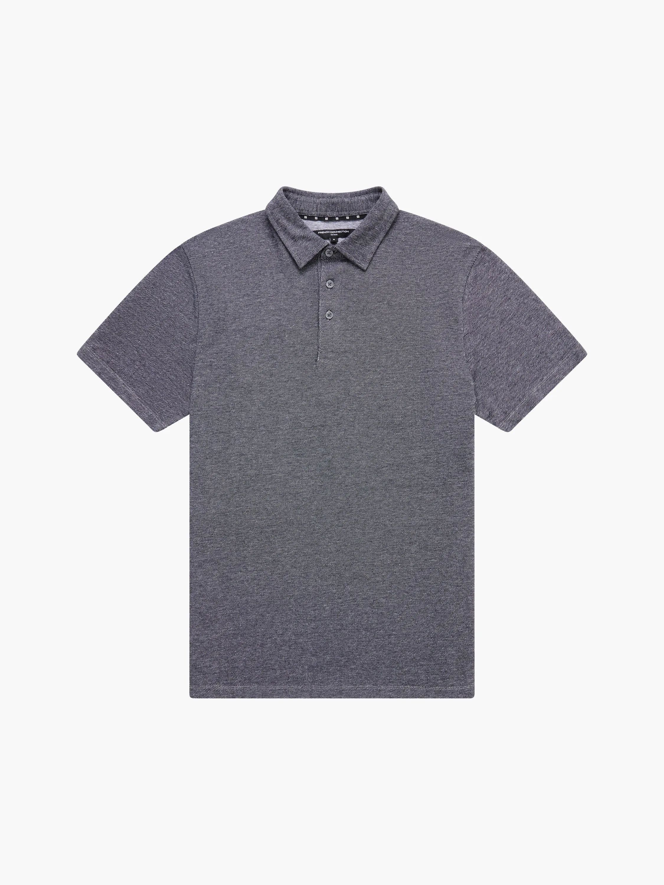 Twill Texture Polo Shirt