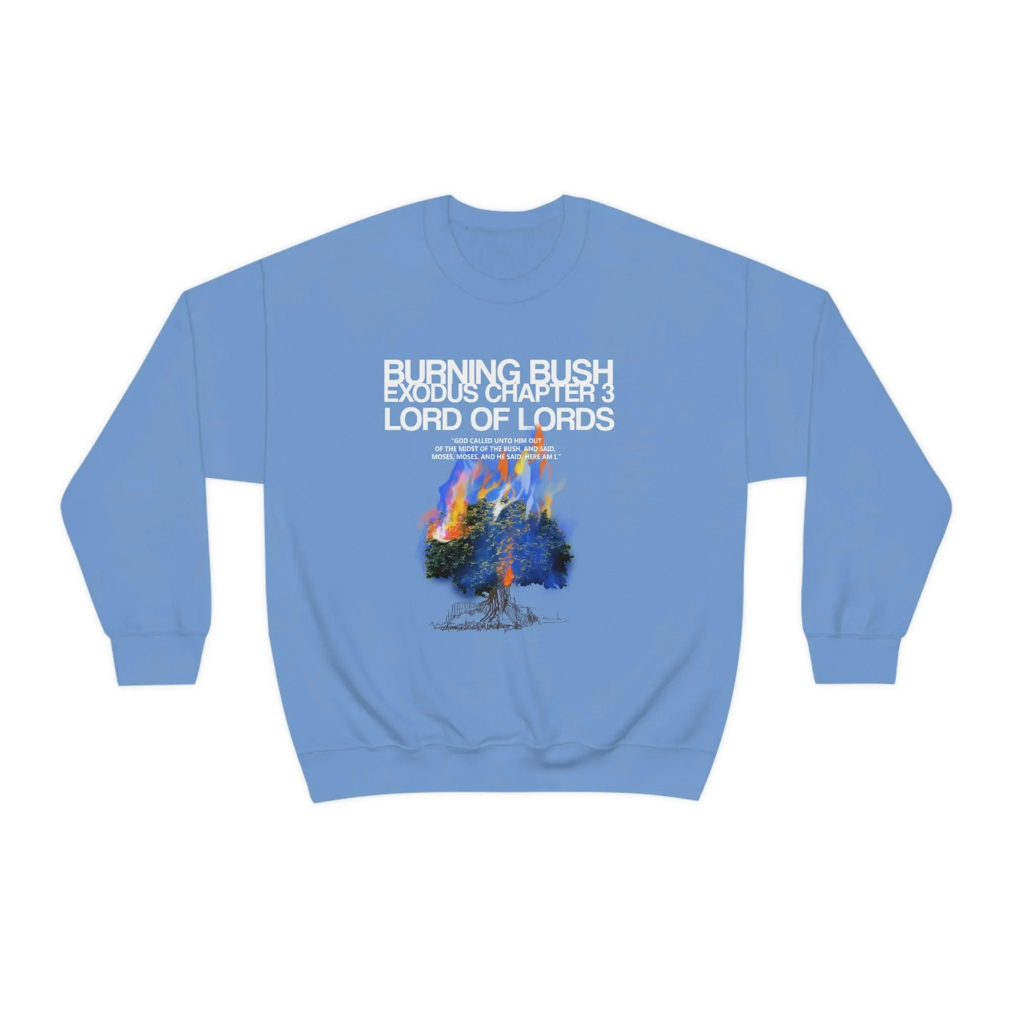 Unisex Burning Bush Heavy Blend™ Crewneck Sweatshirt