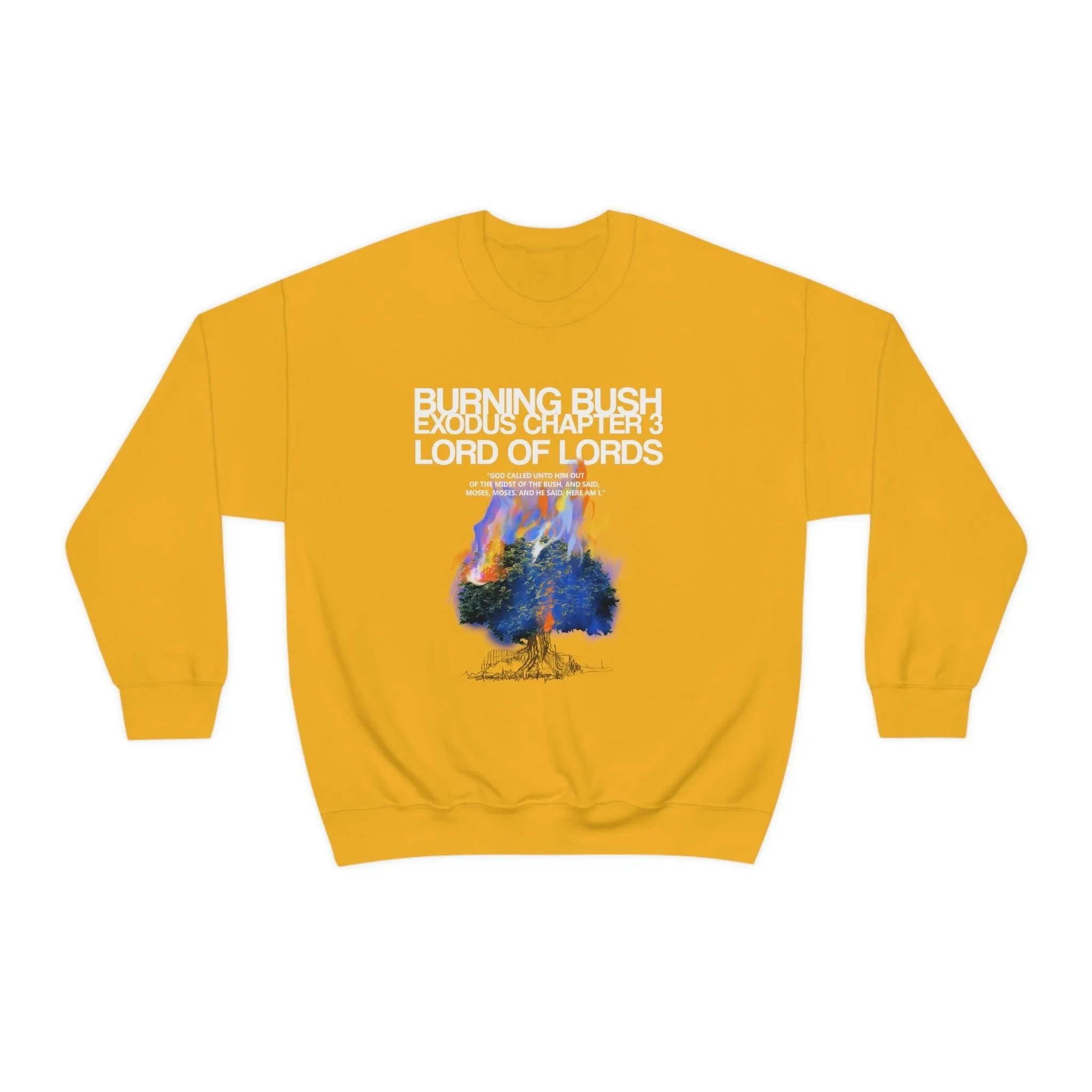 Unisex Burning Bush Heavy Blend™ Crewneck Sweatshirt