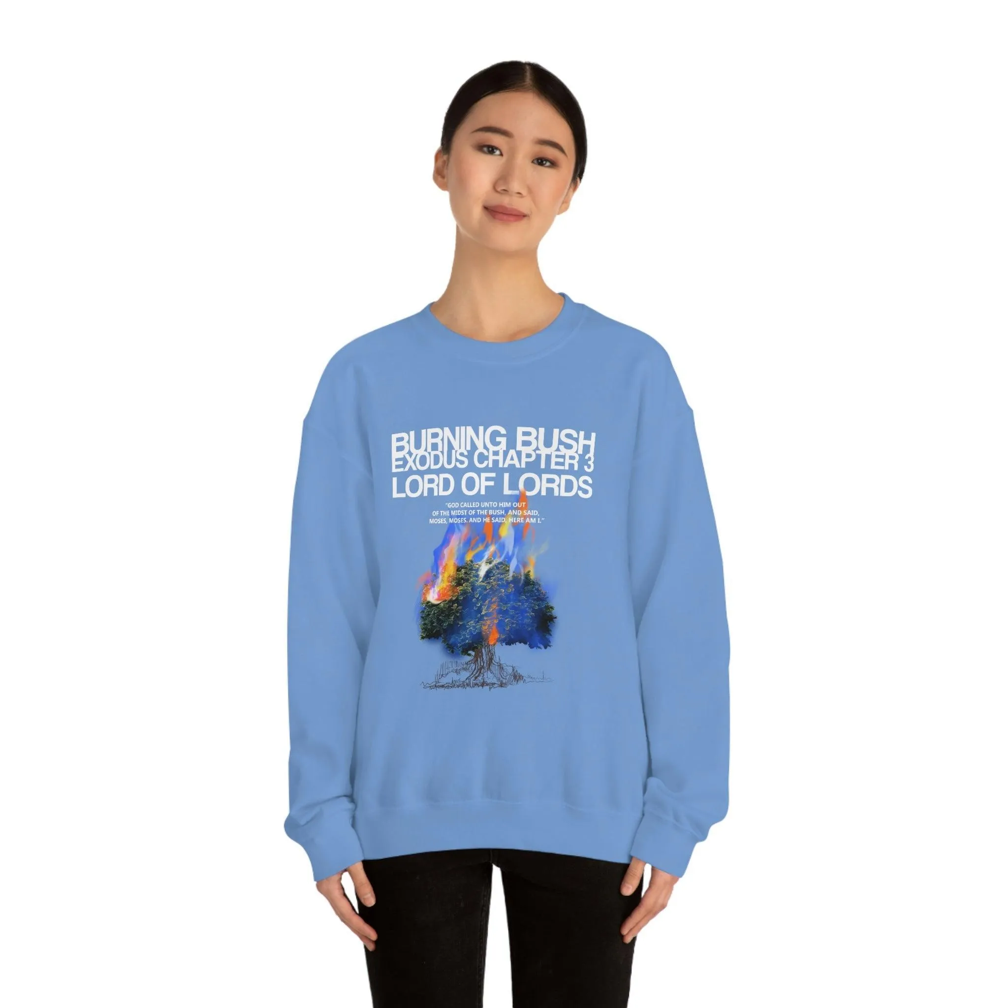 Unisex Burning Bush Heavy Blend™ Crewneck Sweatshirt