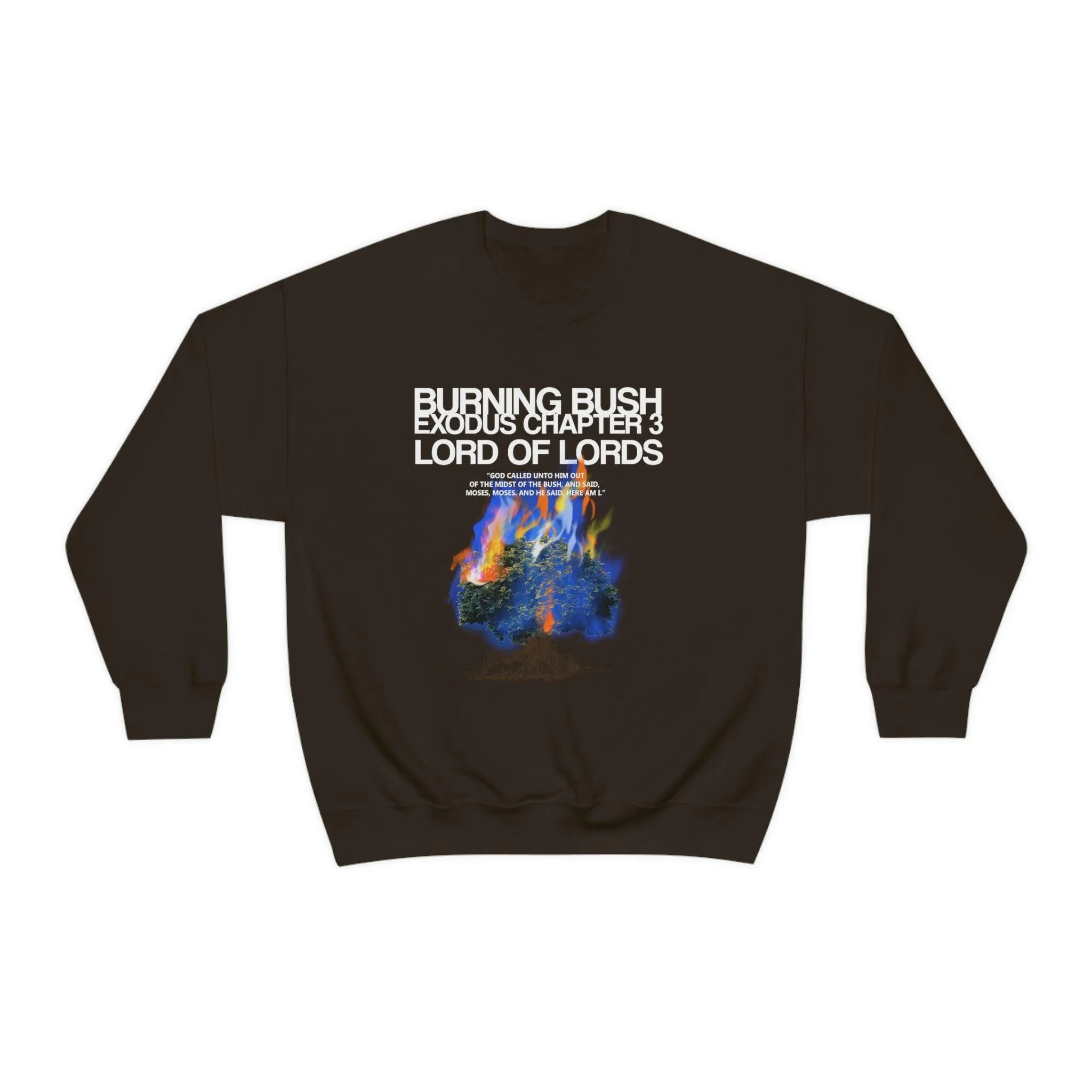 Unisex Burning Bush Heavy Blend™ Crewneck Sweatshirt