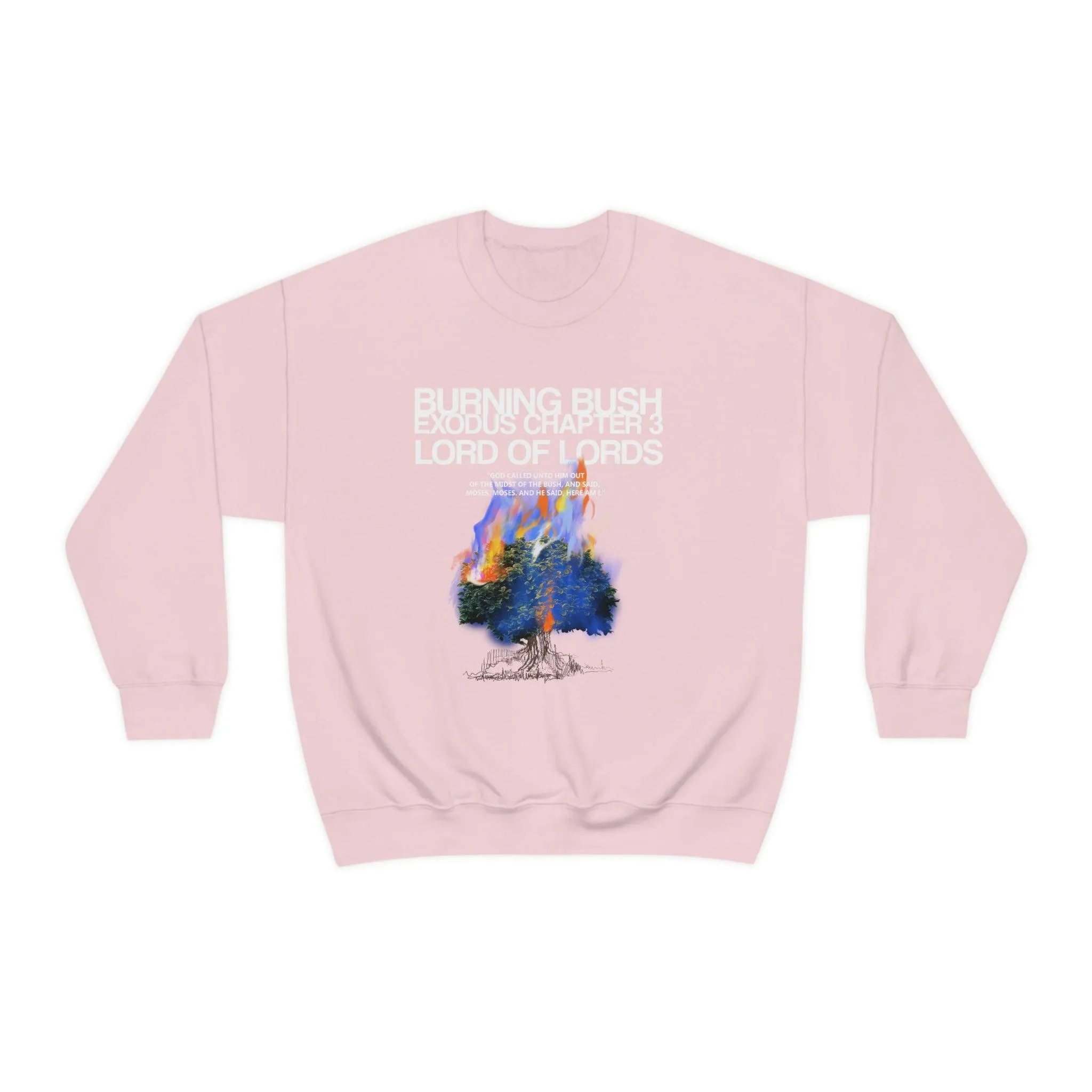 Unisex Burning Bush Heavy Blend™ Crewneck Sweatshirt