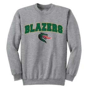 University of Alabama at Birmingham Blazers Adult Crewneck Sweatshirt Arch Text