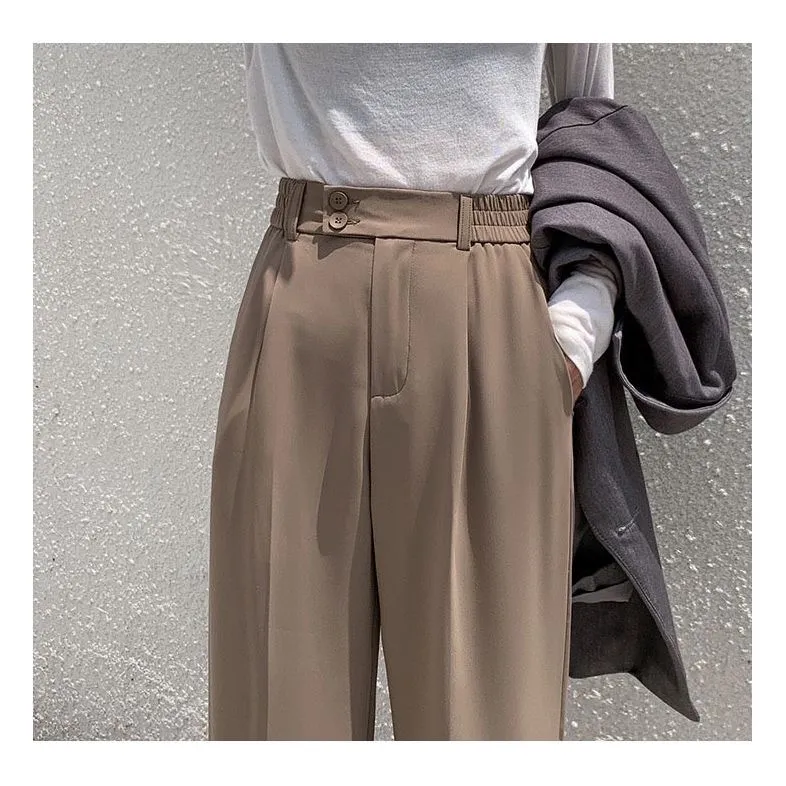 Urban Elegance Wide-Leg Joggers