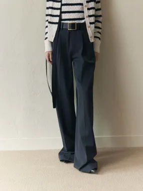 Wide Leg Tailored Pants