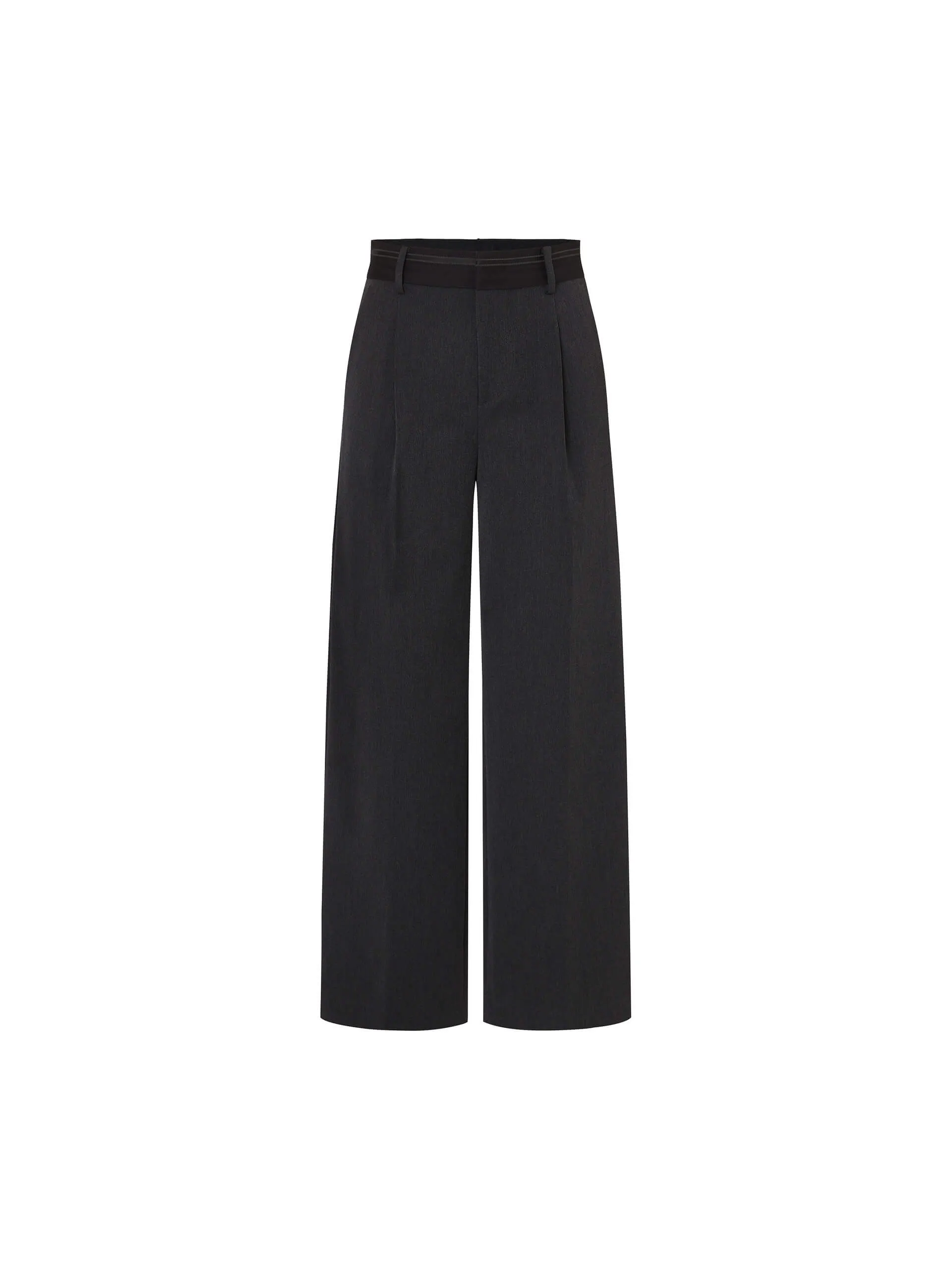 Wide Leg Tailored Pants