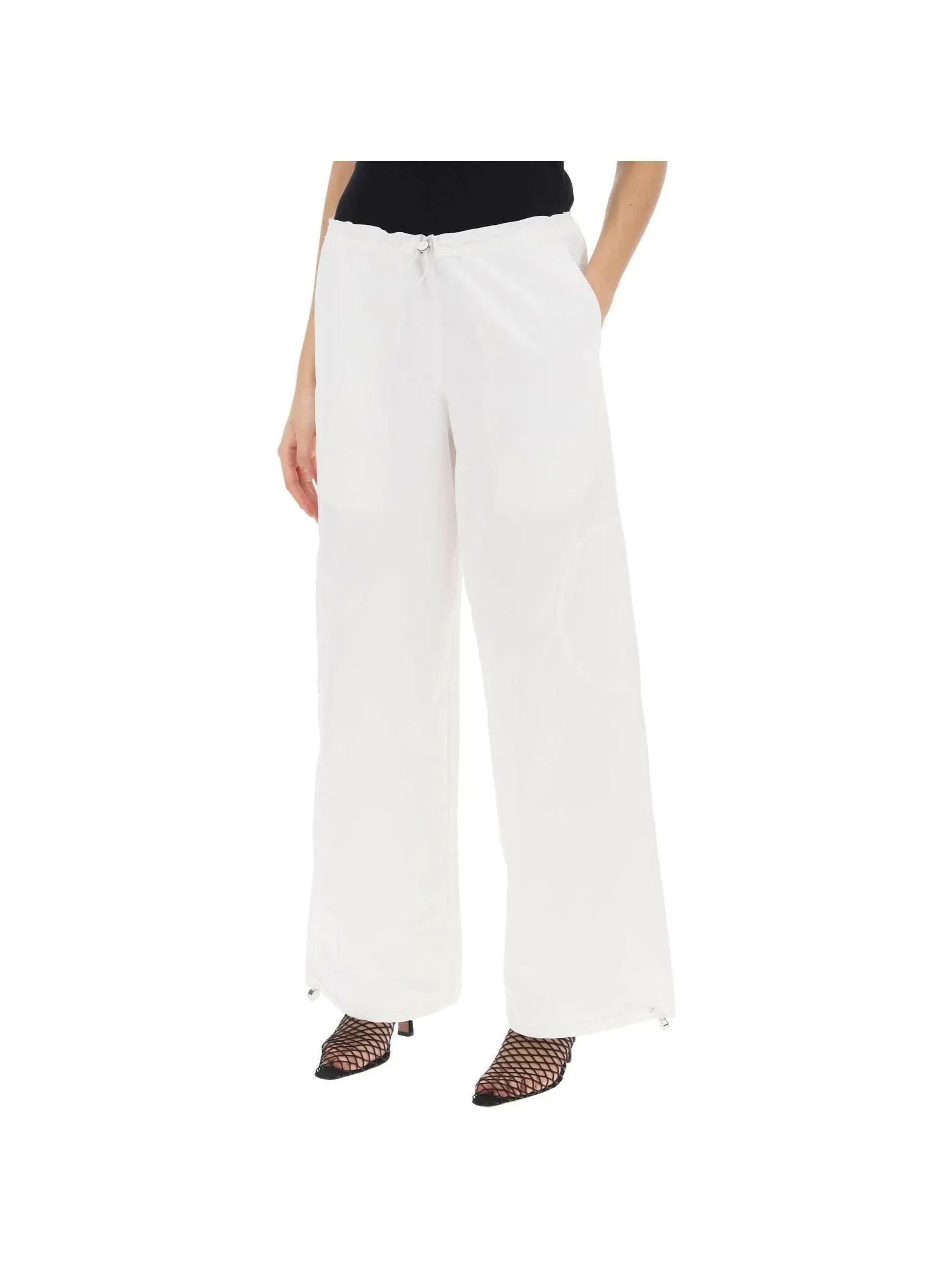 Wide Leg Wool Pants