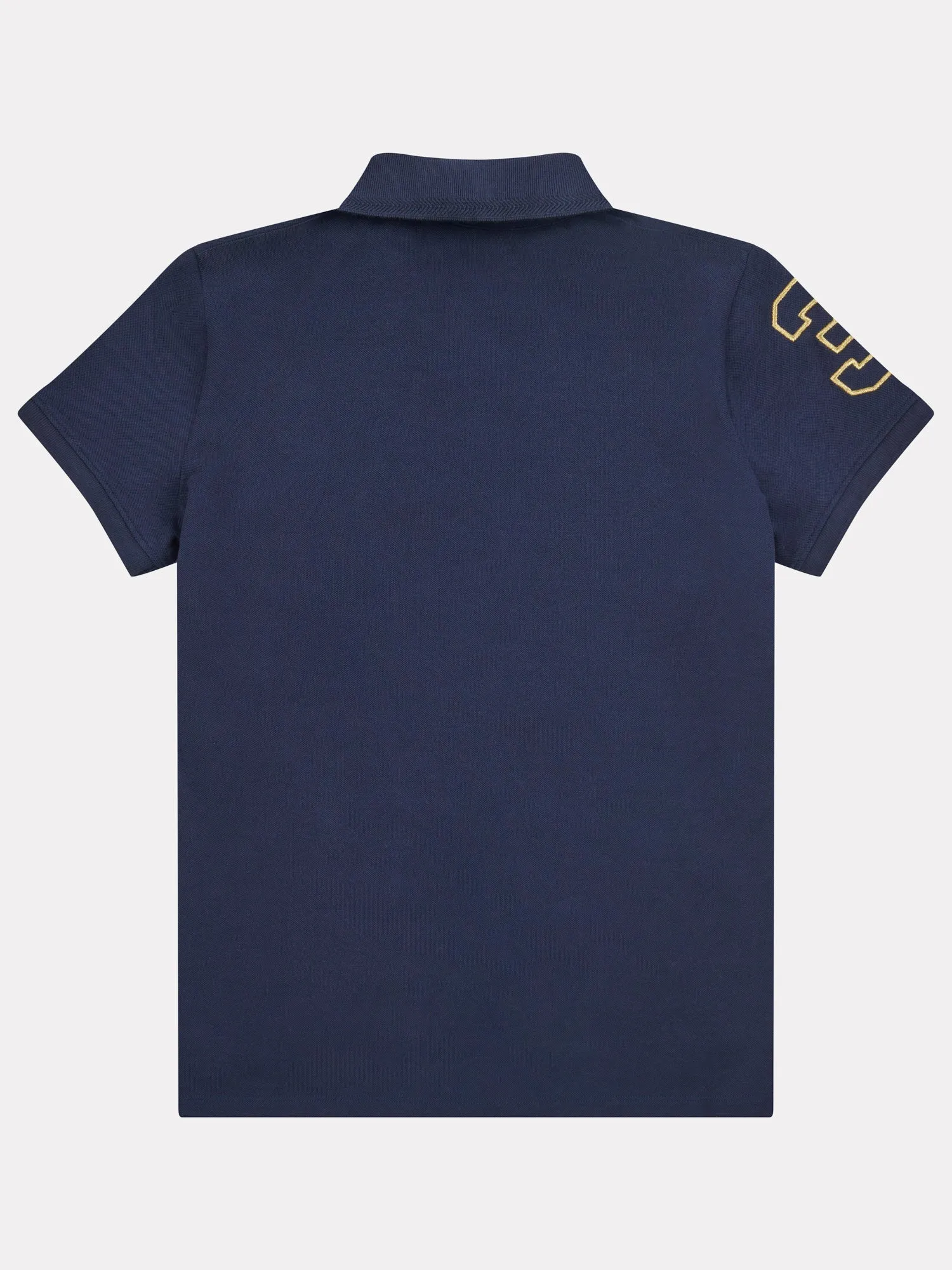 Womens Gold Player 3 Polo Shirt in Navy Iris